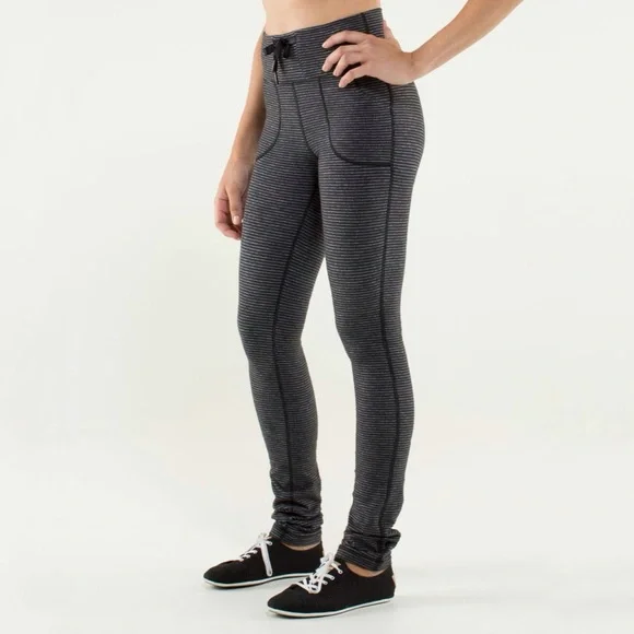 Lululemon Skinny Will Pant *Pique Black / Deep Coal - Picture 3 of 12